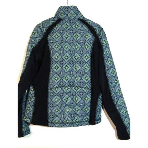 Kerrits GREEN Jacket Womens Medium Quilted Performance Equestrian Zip Pockets - Picture 2 of 12